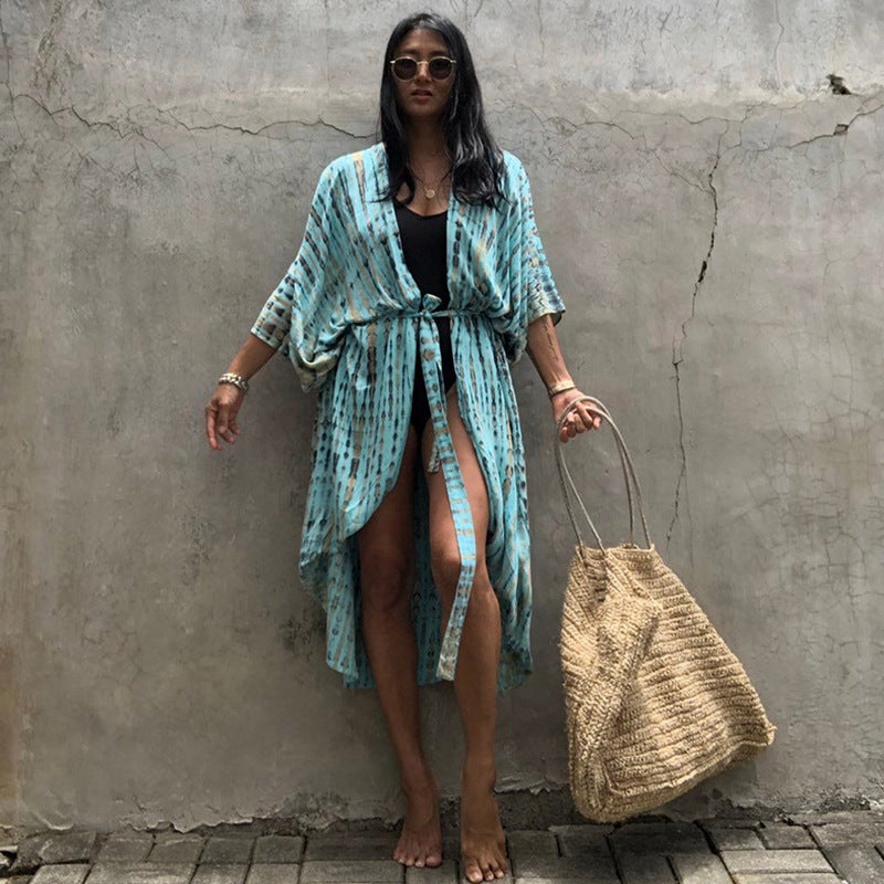 Valenzora | Glamorous Sun Protection Resort Beach Dress Cover Up