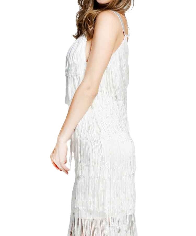 Valenzora | 1920s Inspired Flapper Midi Dress