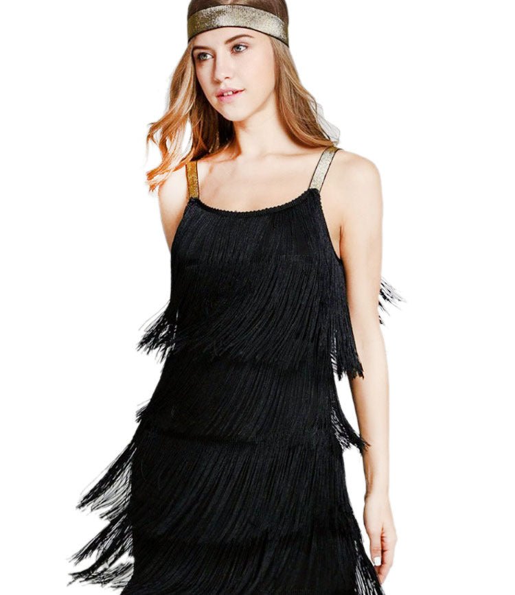 Valenzora | 1920s Inspired Flapper Midi Dress