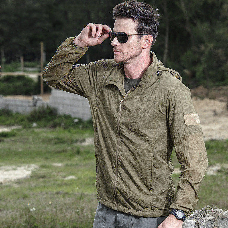 Valenzora | Lightweight Waterproof Jacket with Zipper