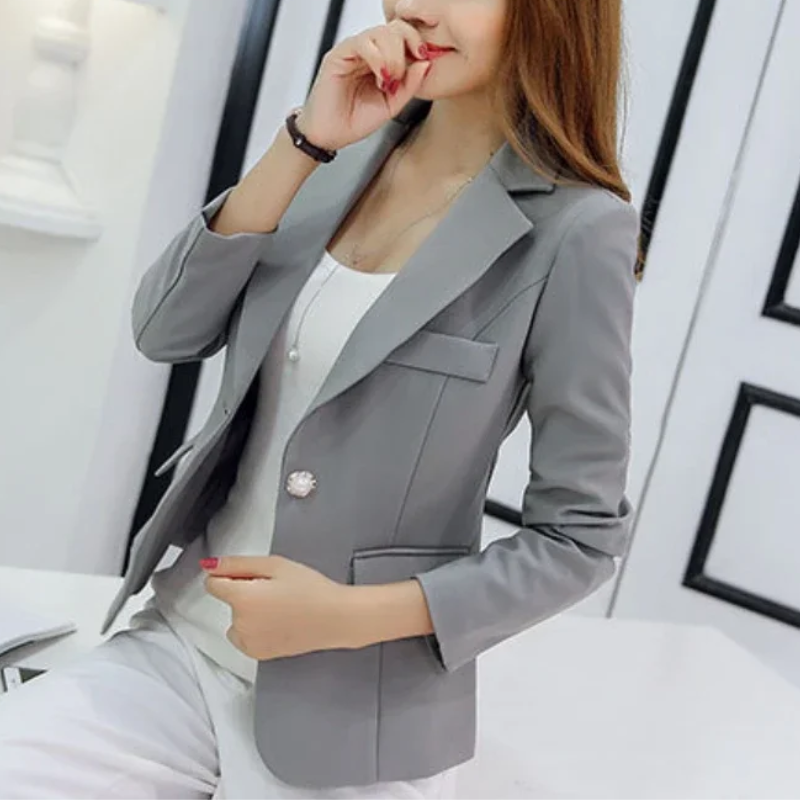 Valenzora | Eleganter Damenblazer mit schmalem Schnitt
