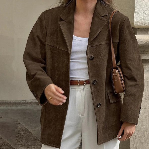 Valenzora | Luxury Suede Women's Jacket