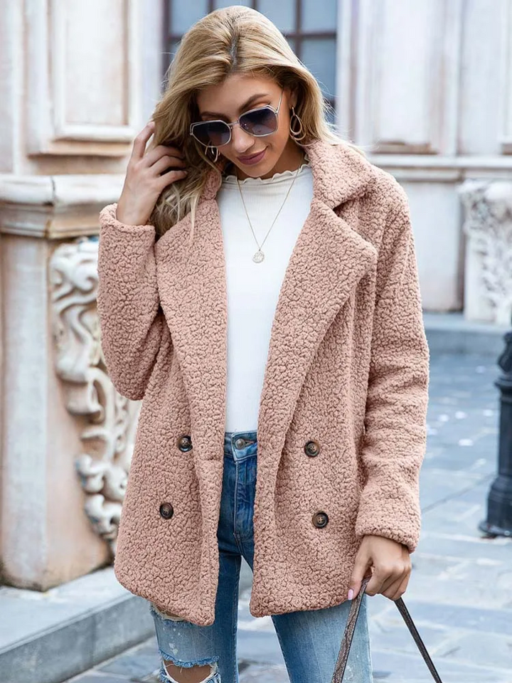 Valenzora | Warm and trendy teddy jacket
