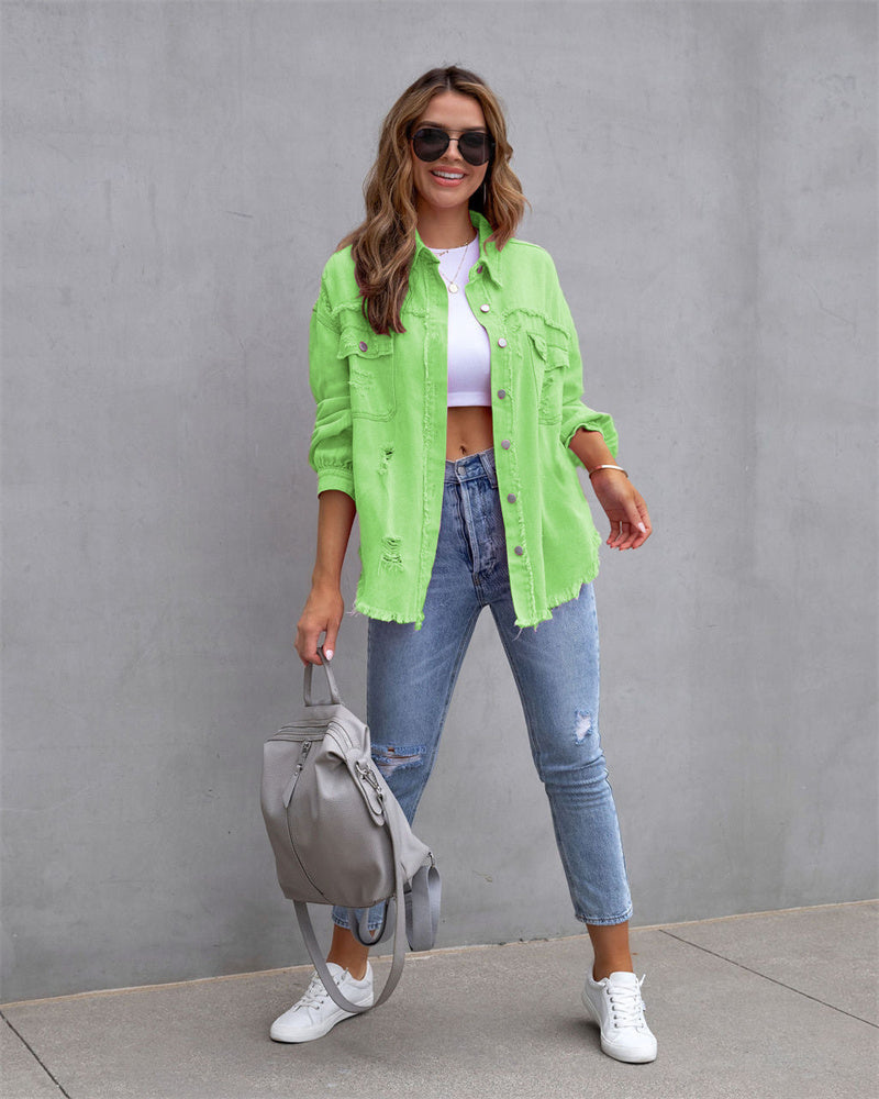 Valenzora | Stylische Jeansjacke für Damen