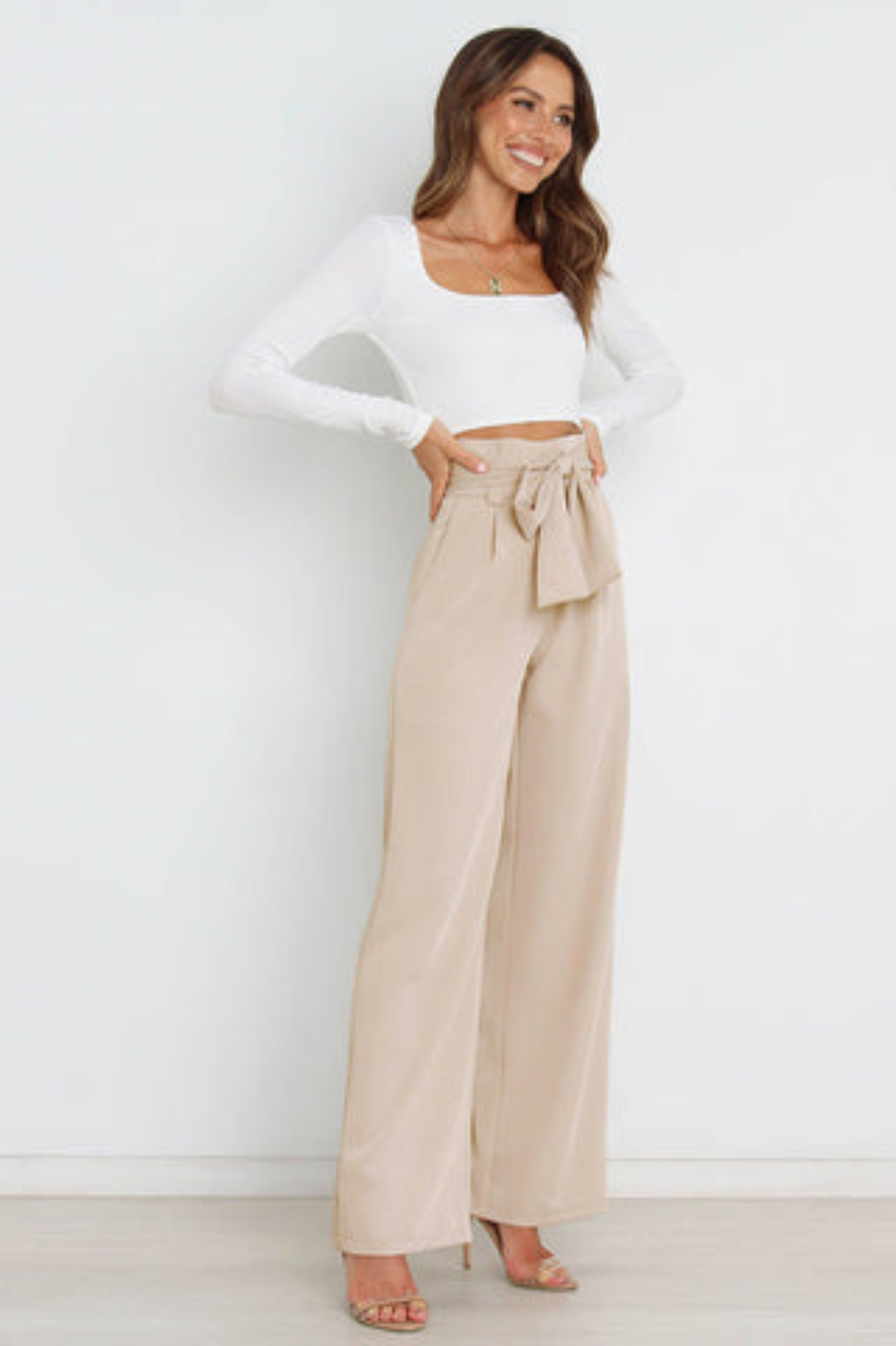 Valenzora | Lange Leinenhose für Damen