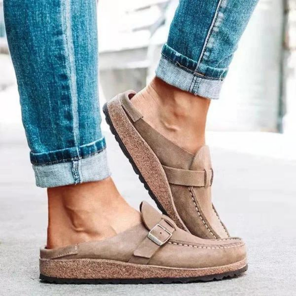 Füße | Orthopädische Hausschuhsandalen für Damen
