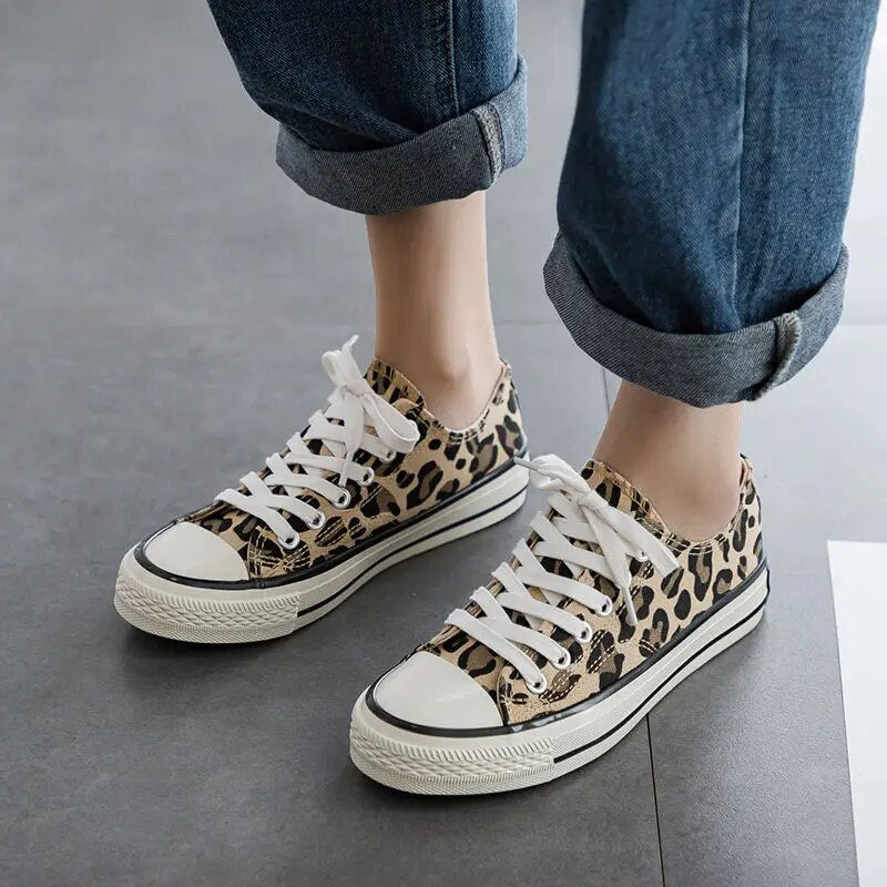 Valenzora | Leopard Sneakers