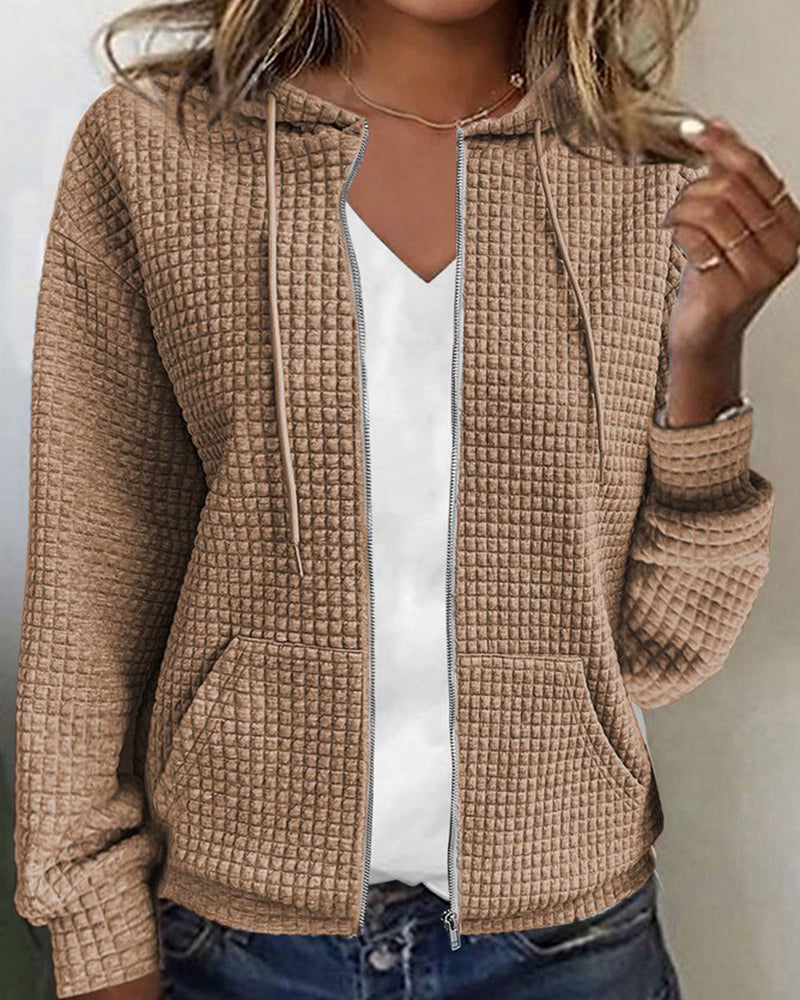Valenzora | Casual long-sleeved shirt with practical pockets