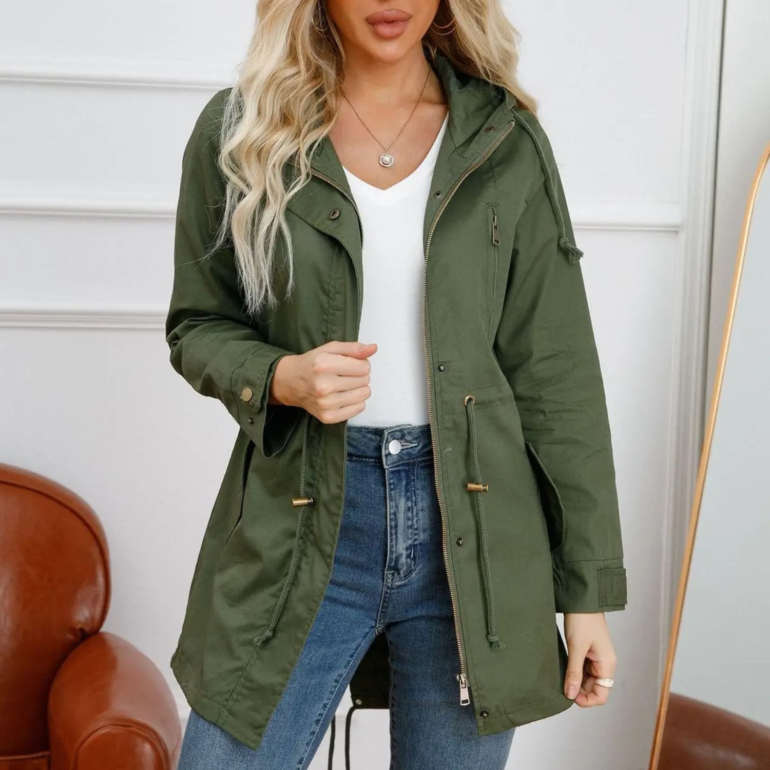 Fashionable and effortless winter jacket