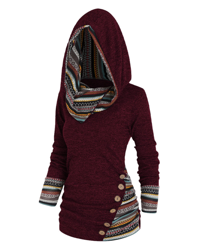 Valenzora | Legere Hoodies in Kontrastfarben