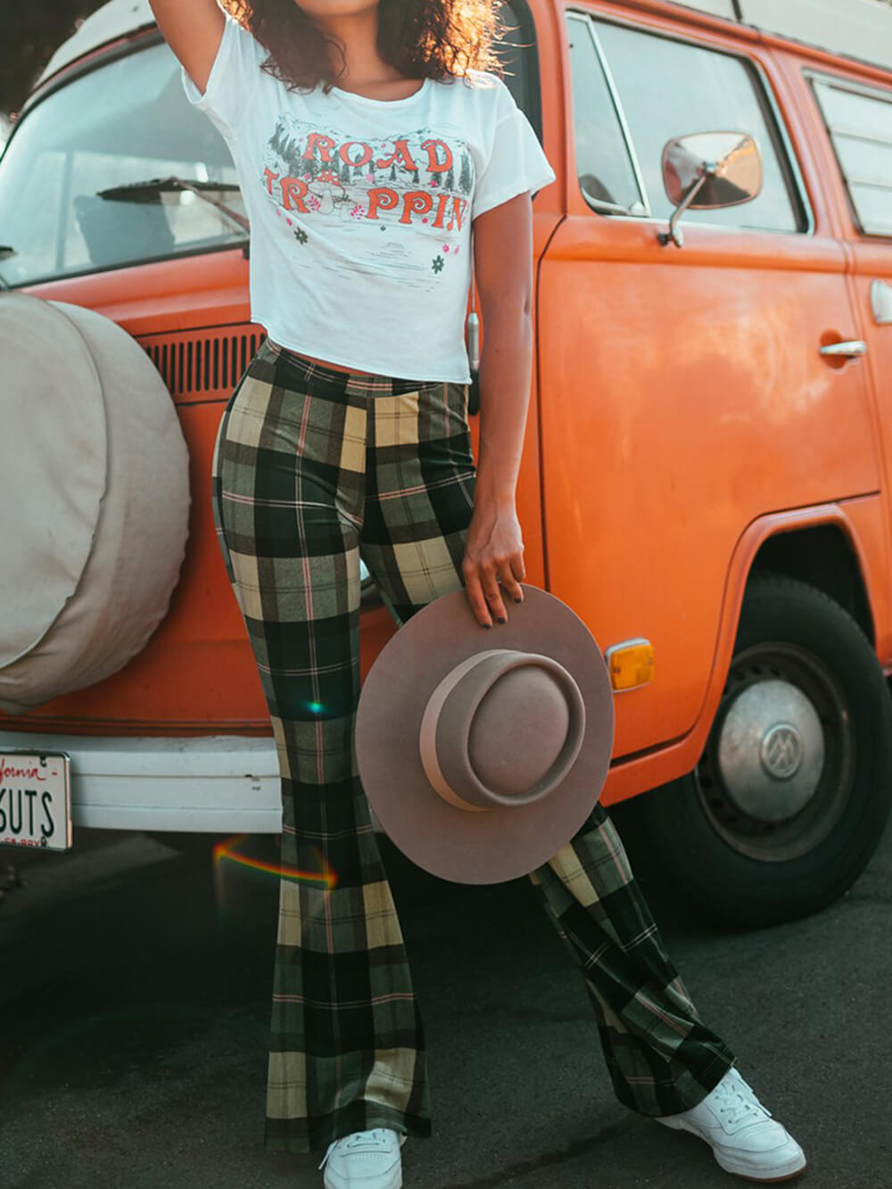 Valenzora | Retro wide-leg trousers
