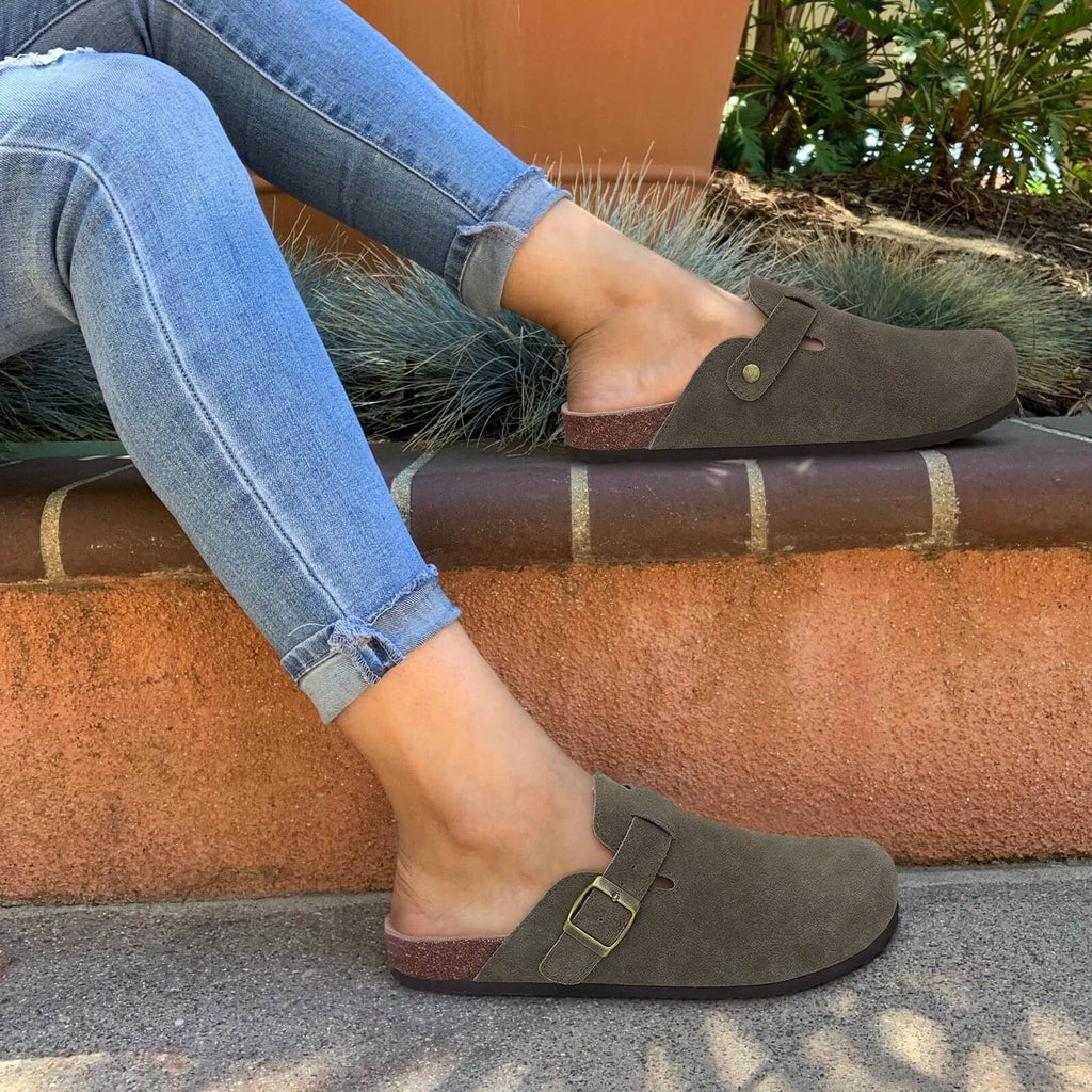 Valenzora | Moderne und stilvolle Wildleder-Hausschuhe für Damen