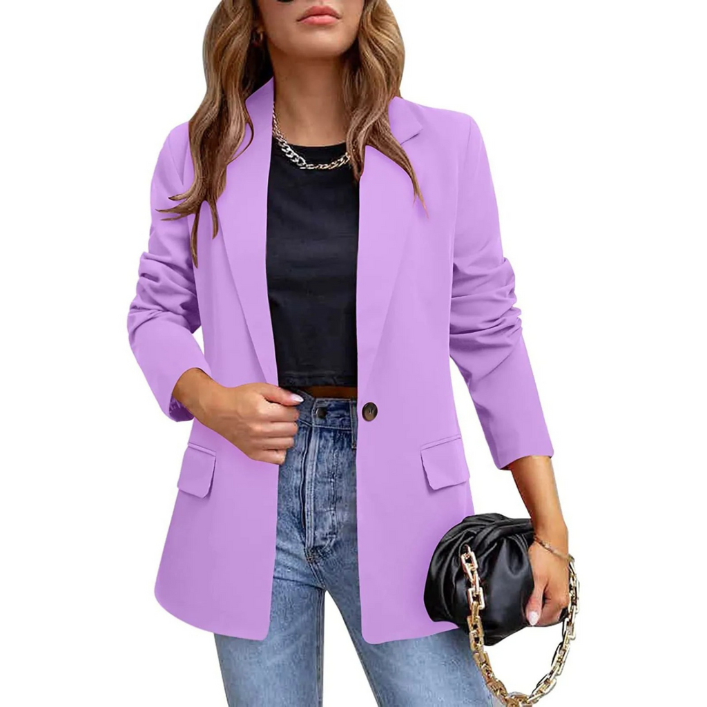 Valenzora – Korean women's blazer, slim-fit coat