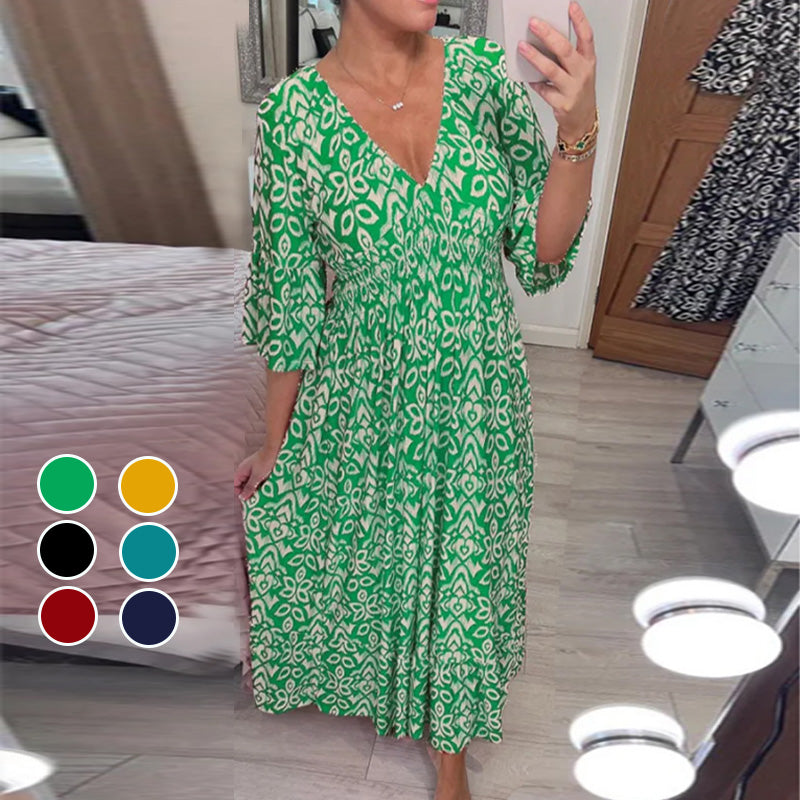 Valenzora | Fashionable women's dress with print