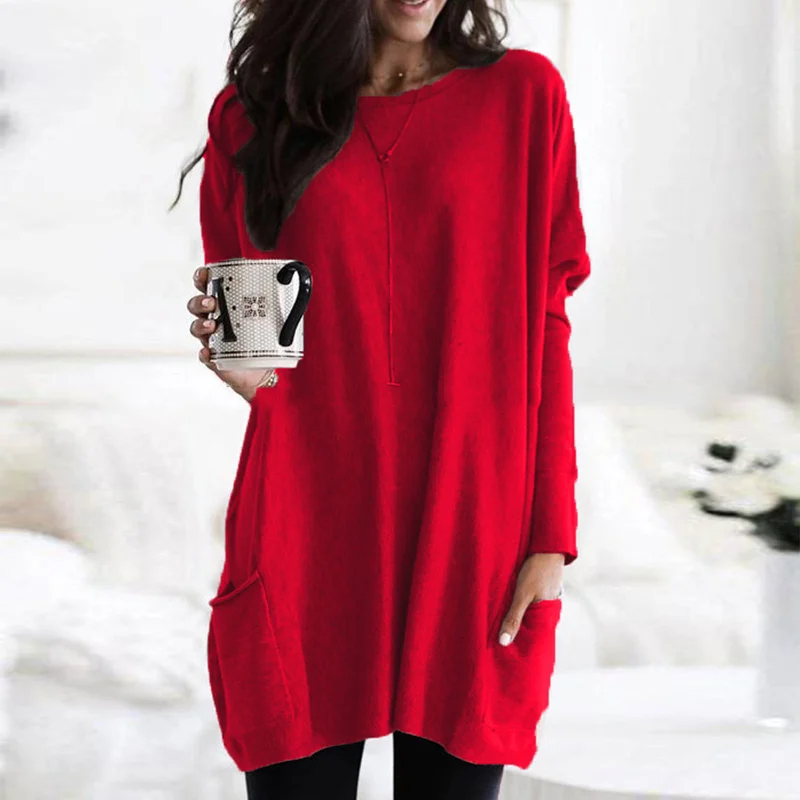 Valenzora | Tunic with long sleeves and pockets