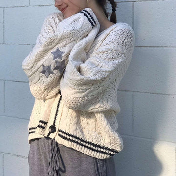 Embroidered vintage sweater