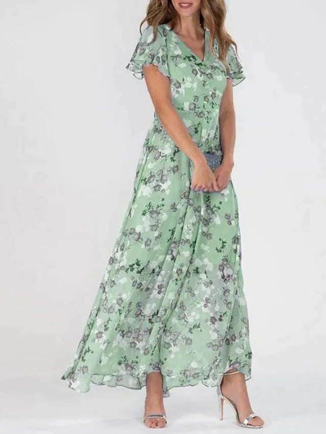 Valenzora | Glamorous belly-covering dress