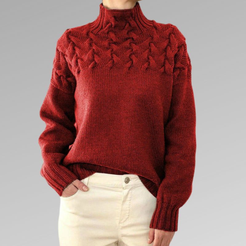 Valenzora | Elegant and warm roll-neck sweater