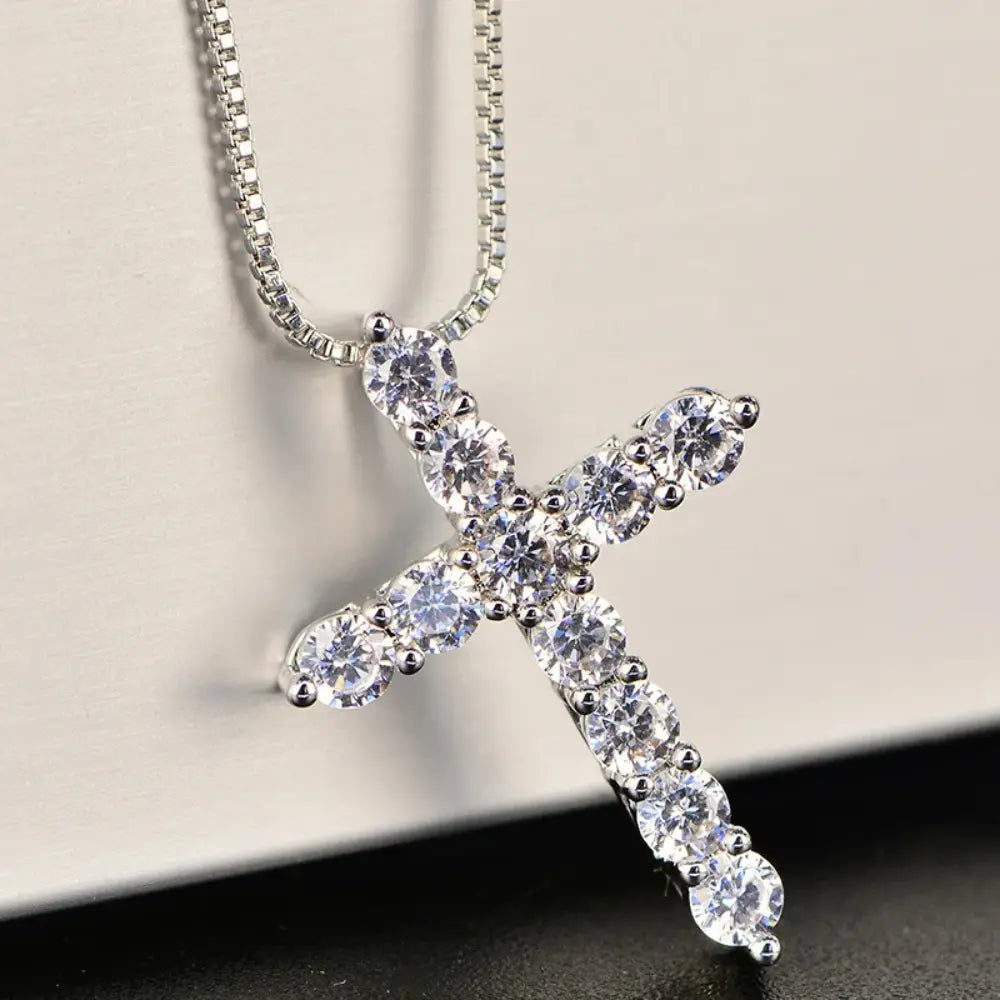 Valenzora | 925 Sterling Silber Kreuz-Anhänger