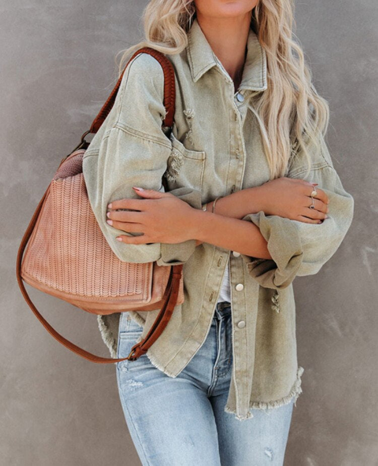 Valenzora | Trendige Jeansjacke für Damen – stilvoll und vielseitig