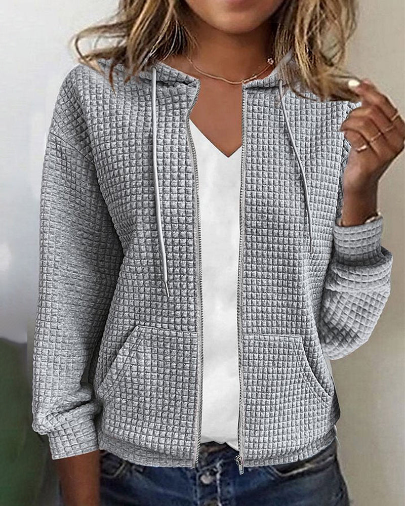 Valenzora | Casual long-sleeved shirt with practical pockets