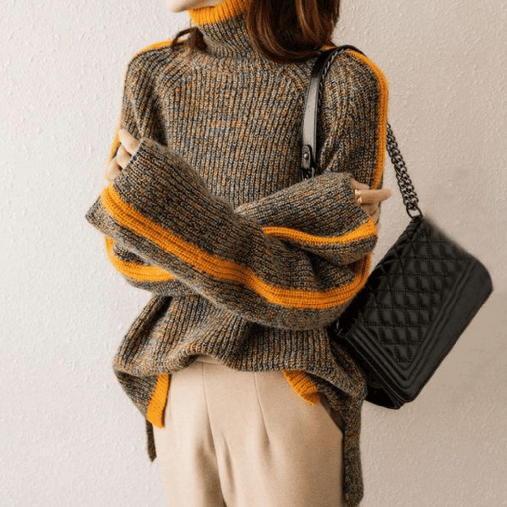 Ravelyn™ Strickpullover mit Rollkragen