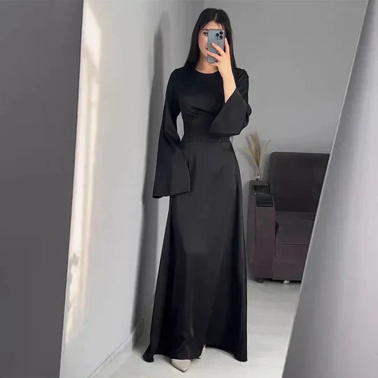 Valenzora | Long Satin Dresses for Women Style