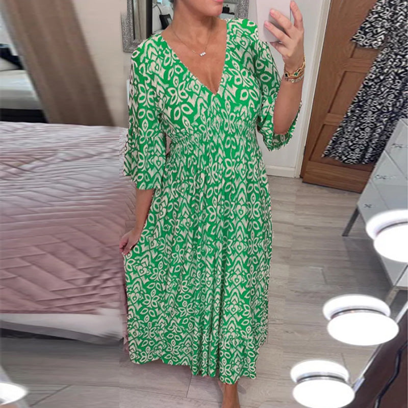 Valenzora | Fashionable women's dress with print