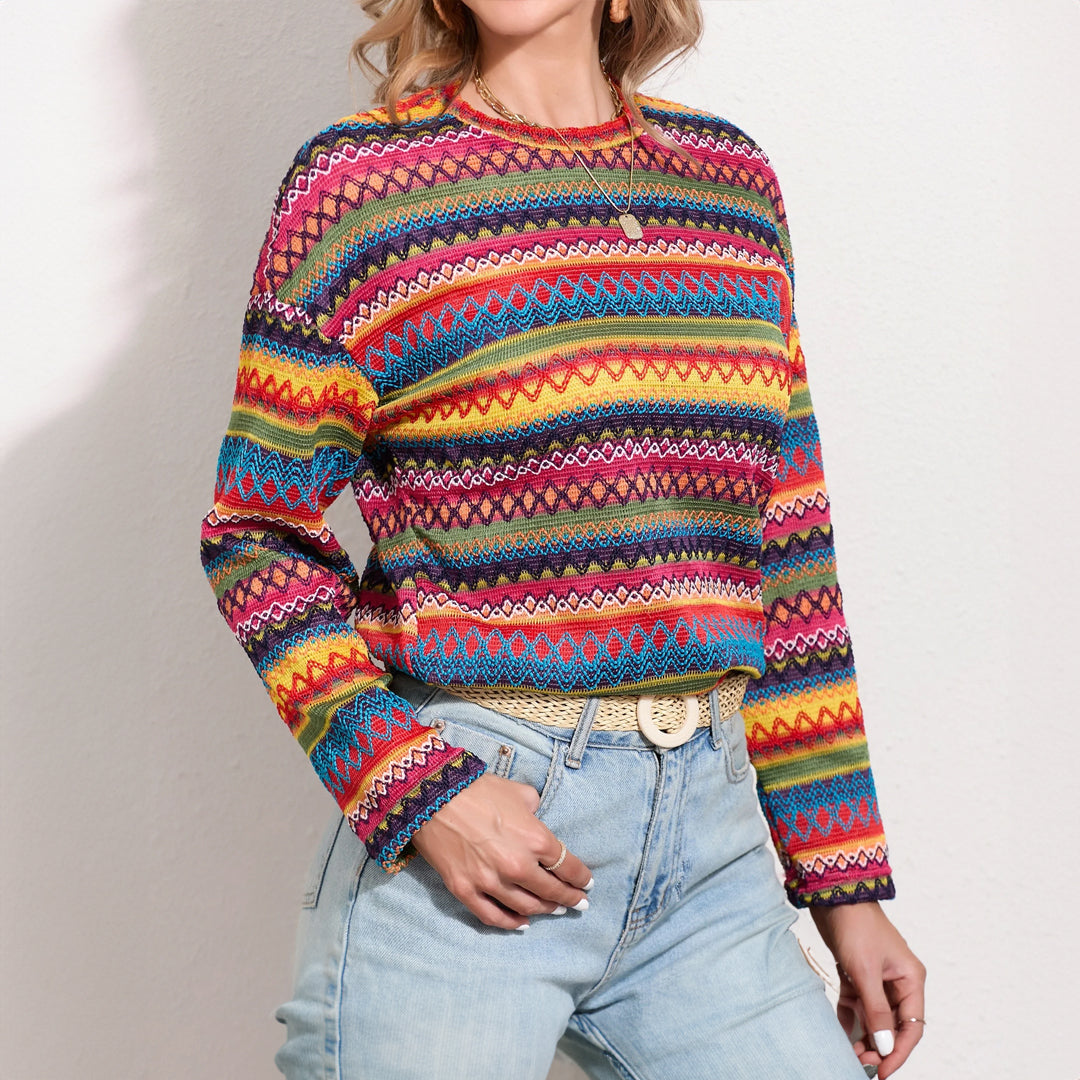 Valenzora | Retro autumn sweater