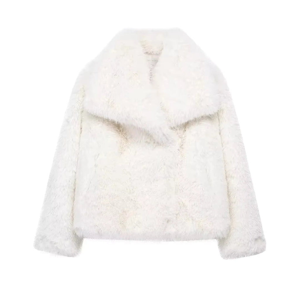 Valenzora | Flauschige Pelzjacke für den Winter