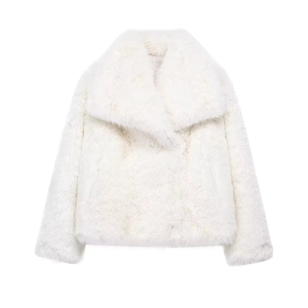 Valenzora | Flauschige Pelzjacke für den Winter