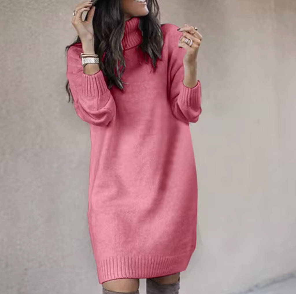 – Lockeres Strickkleid