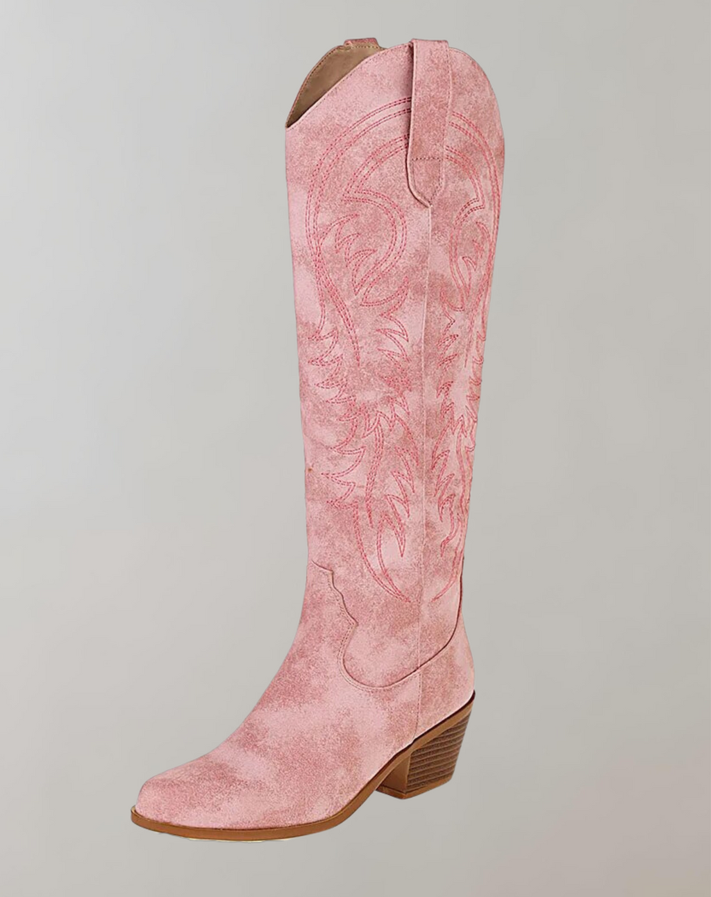Valenzora | Bestickte kniehohe Westernstiefel
