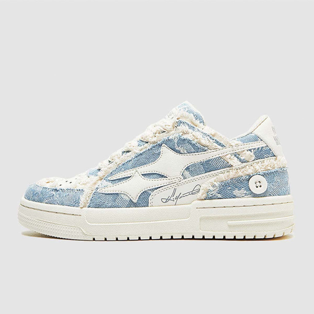 Valenzora | High-quality Y2K sneakers in off-blue
