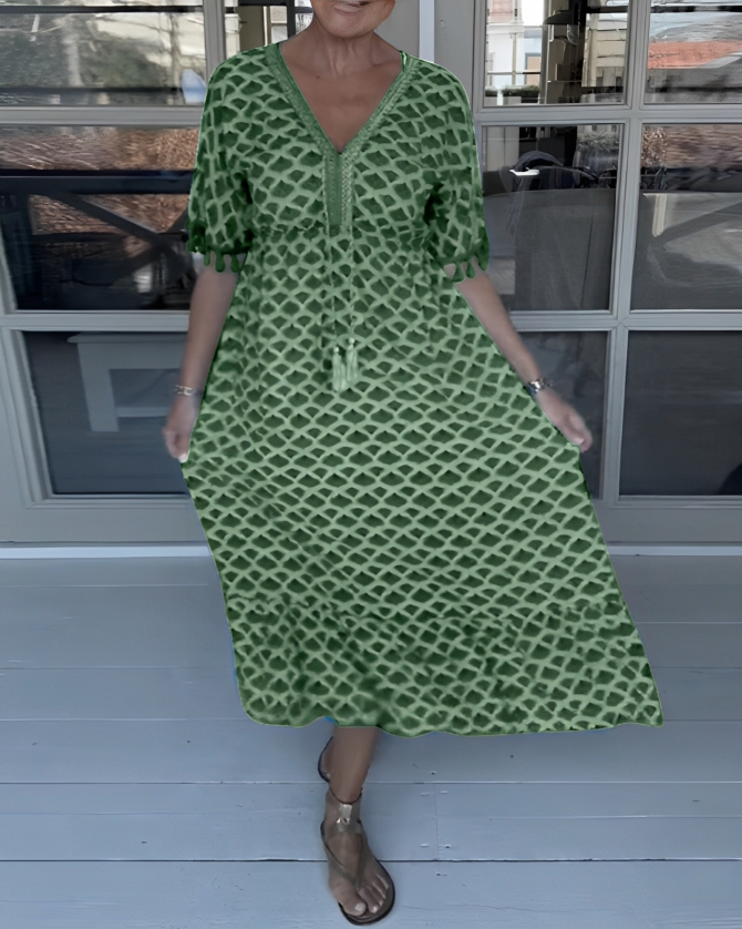 TiaMaria™ - Elegant high-waisted dress