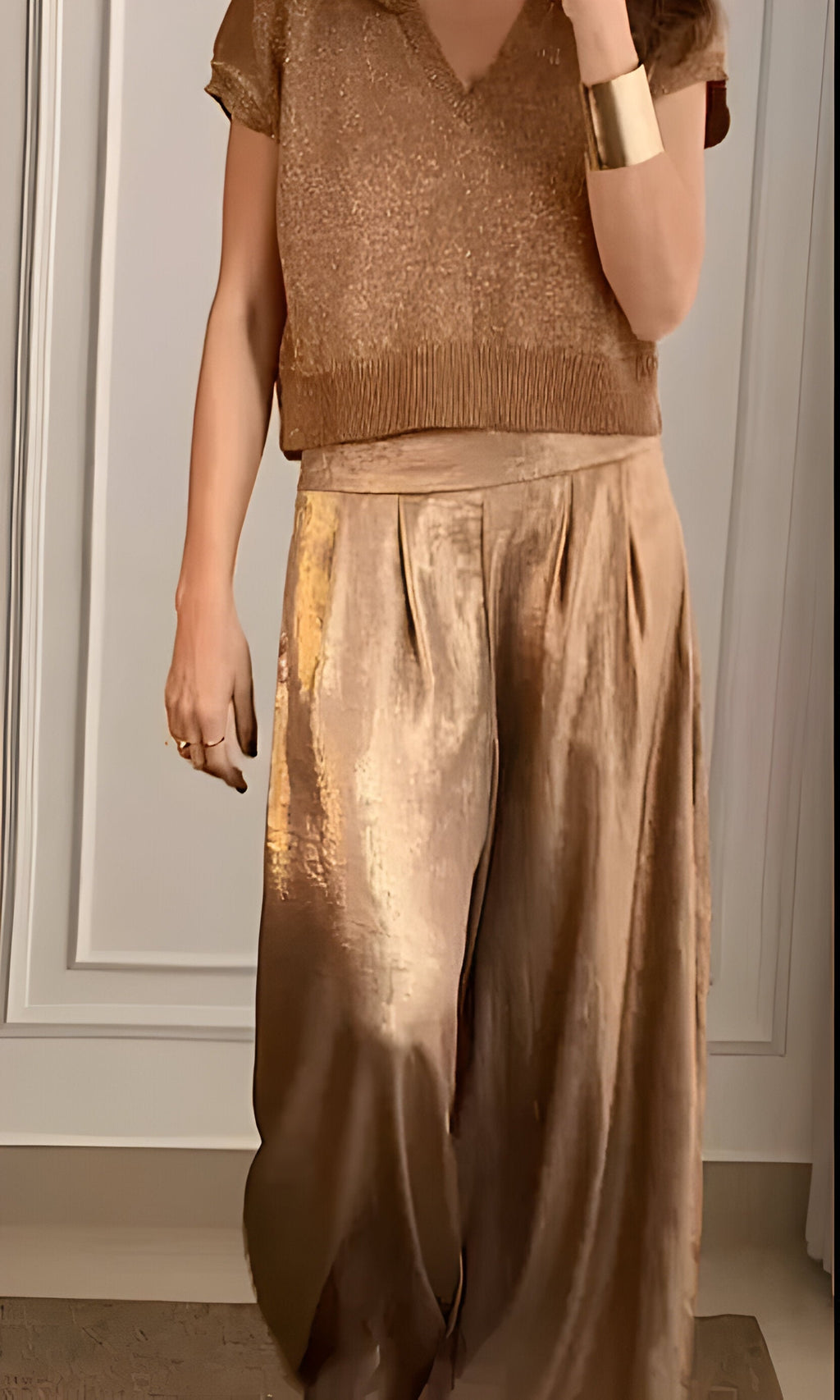 Valenzora | Elegant top and trousers