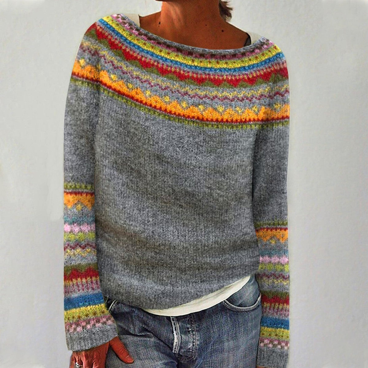 Valenzora | Retro Autumn Sweater