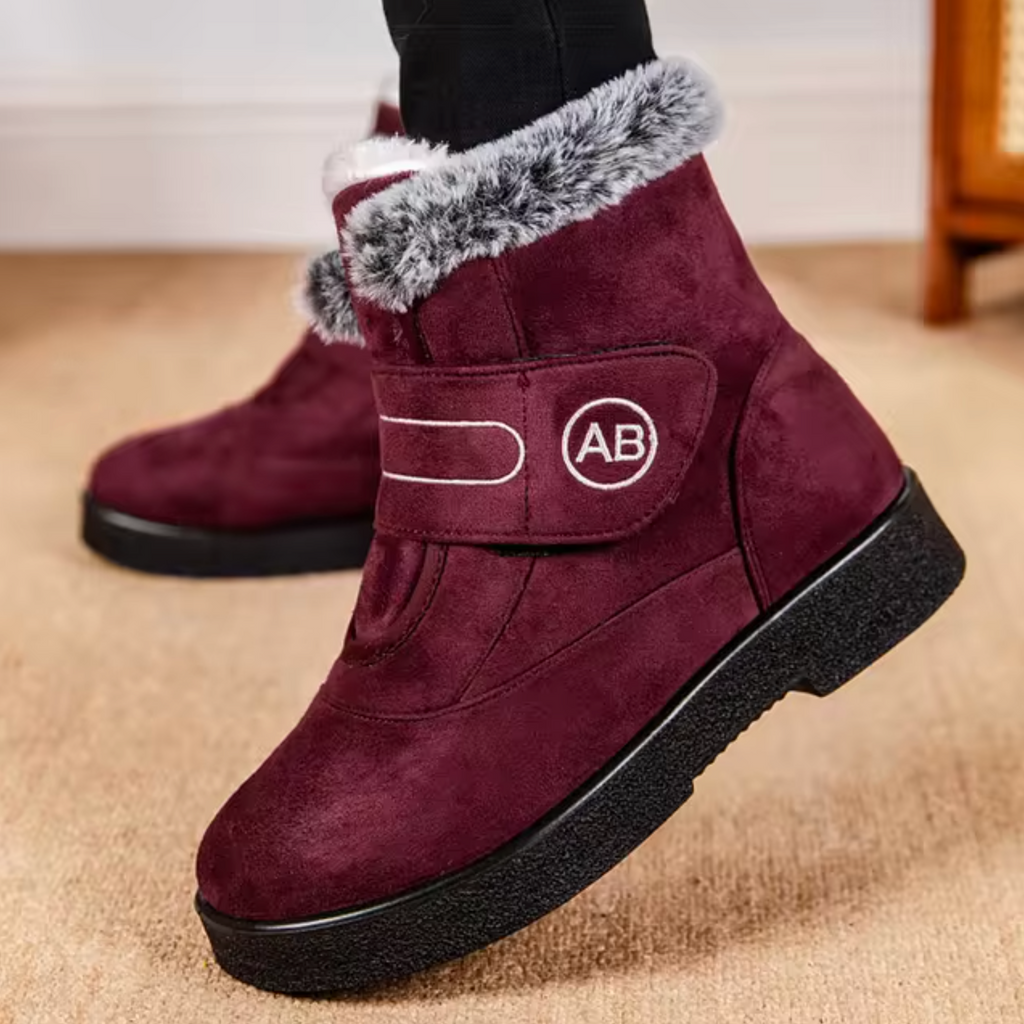Valenzora | Fur-trimmed ankle boots