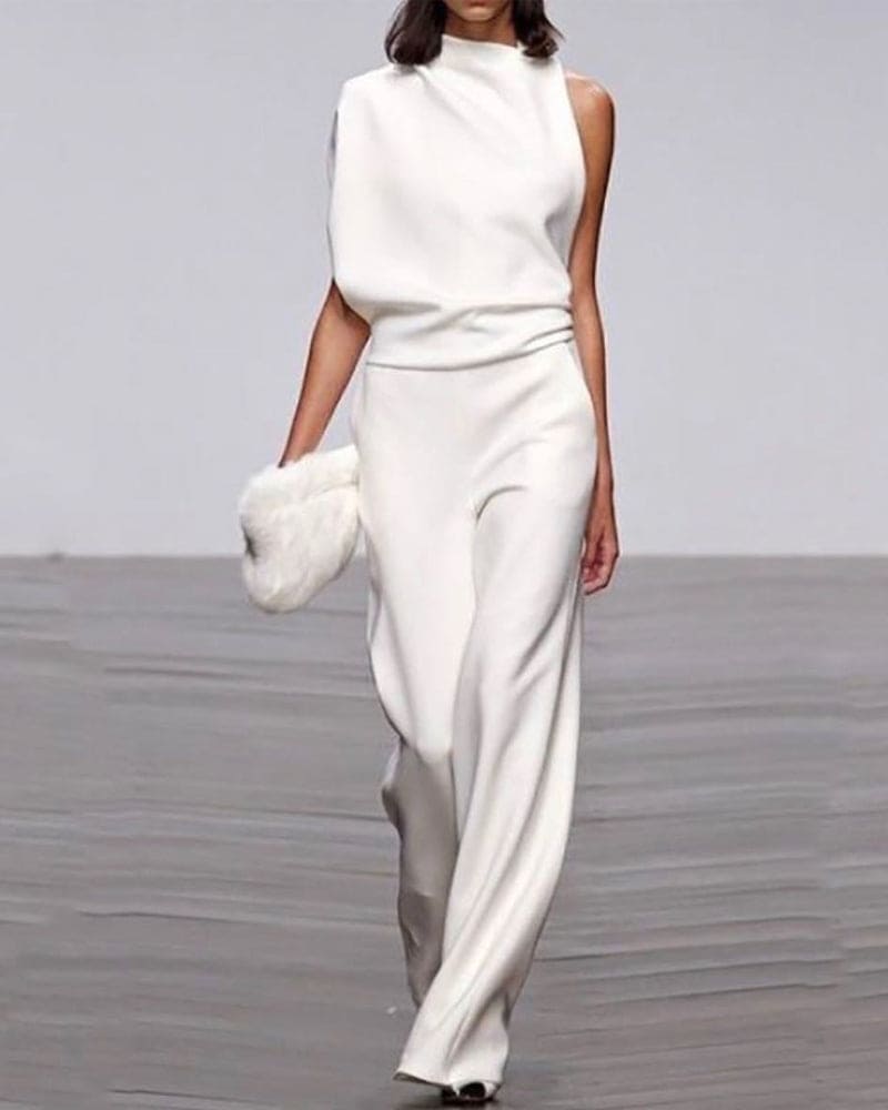 Valenzora | Premium One Shoulder Jumpsuit