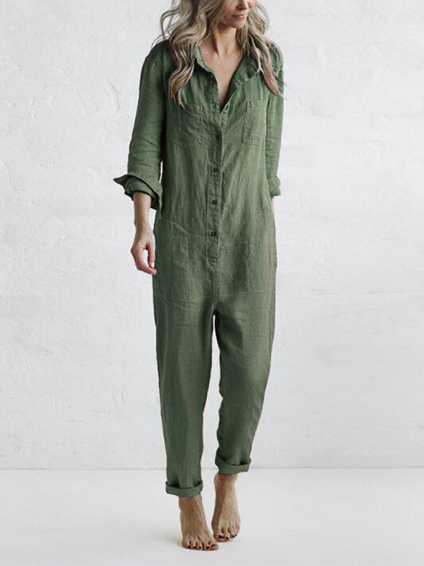 Valenzora | LONG SLEEVE JUMPSUIT