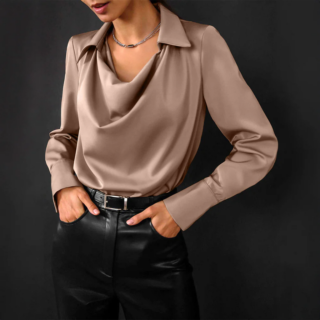 Valenzora | Satin Grace Shirt