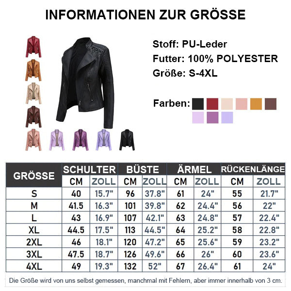 Valenzora | Washed lambskin leather jacket