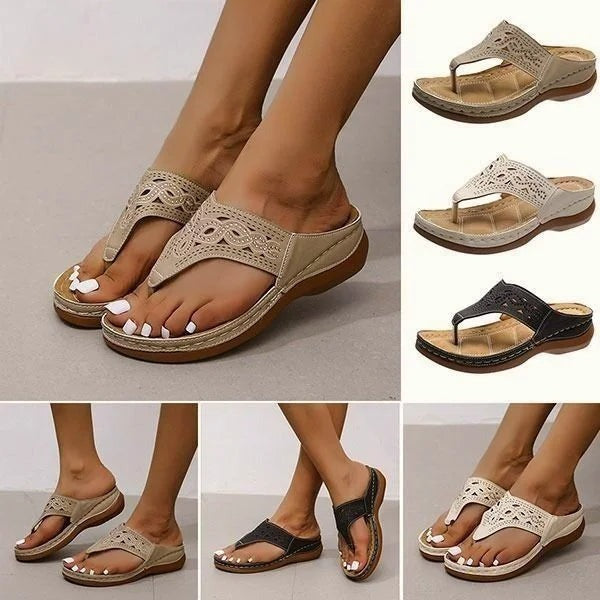 Sandals with optimal support