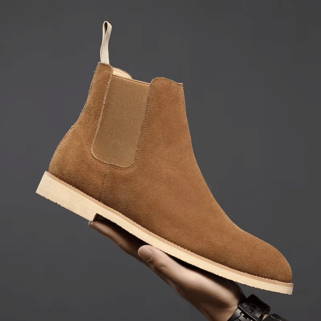 Valenzora | Suede Chelsea boots