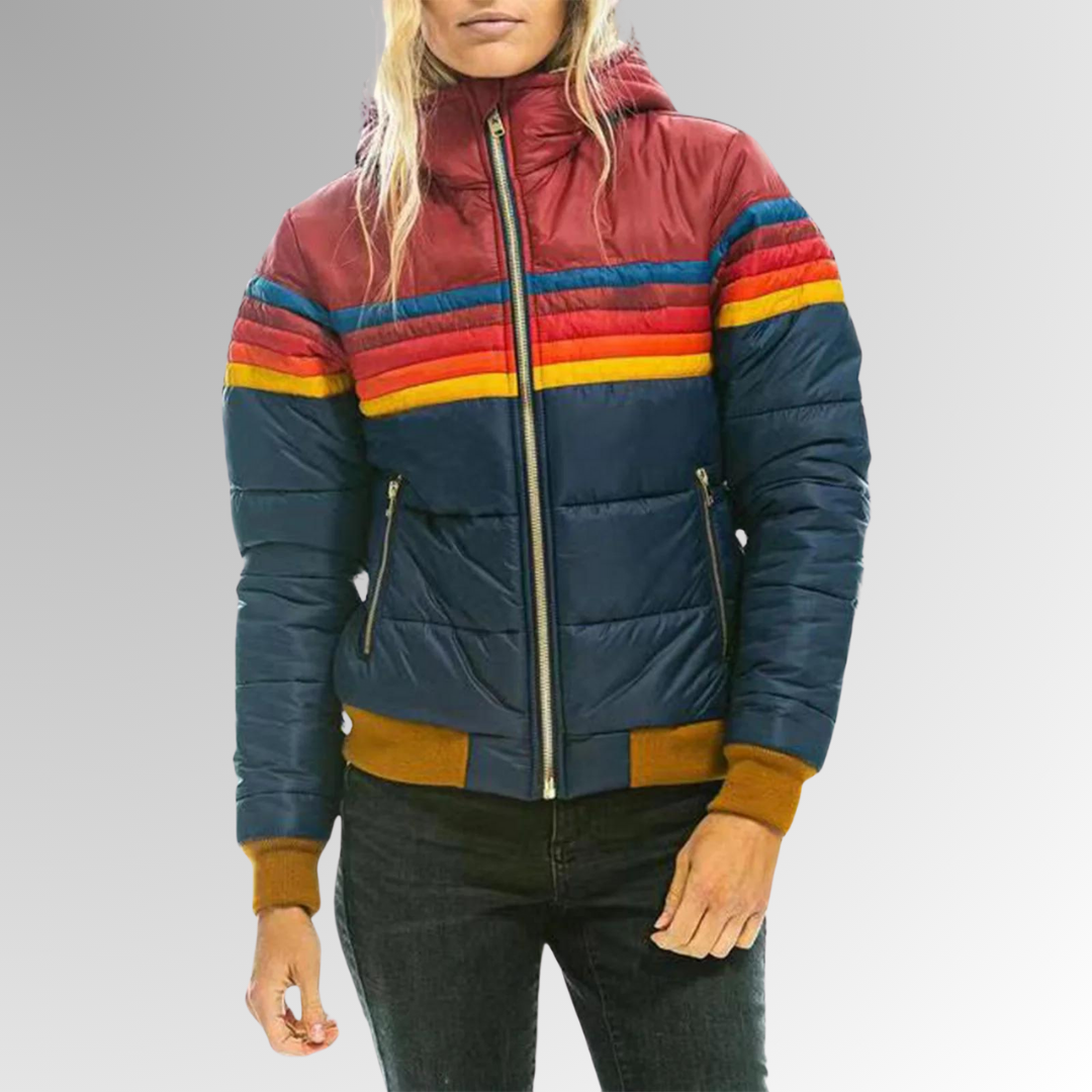 Valenzora | Freizeitjacke mit Reißverschluss und lebhaften Details