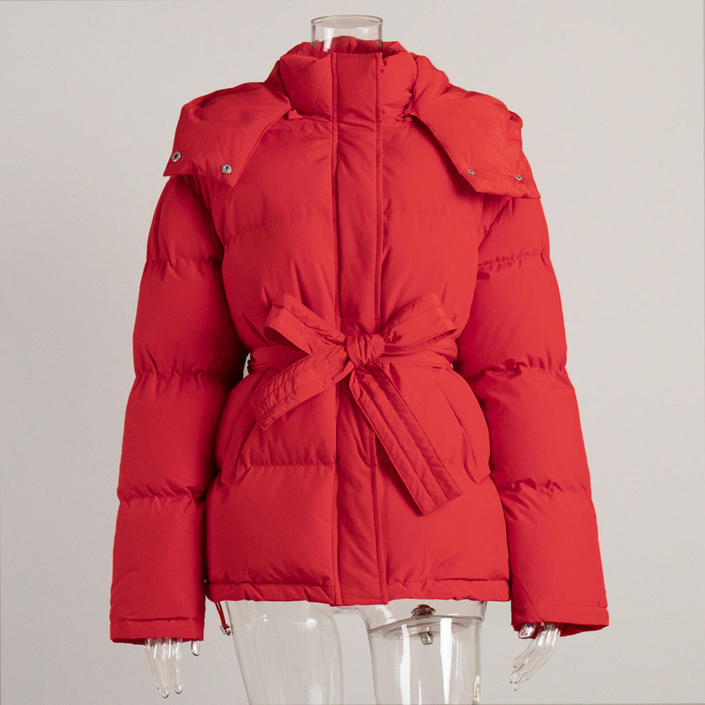 Valenzora | Trendige Winterkapuzenjacke aus Baumwolle