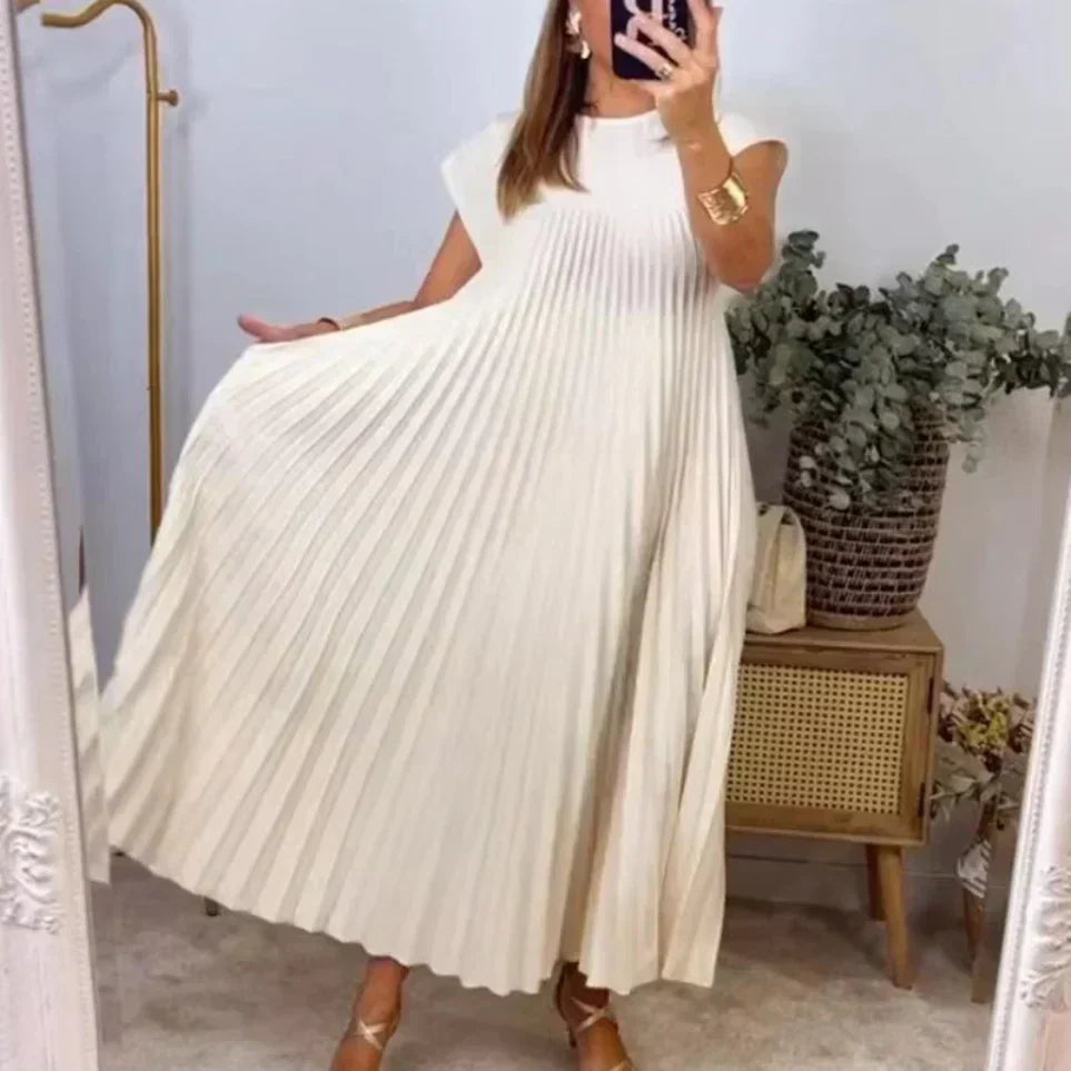 Valenzora | Leichtes und frisches Plisseekleid