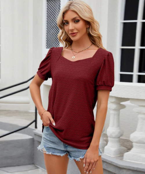 Valenzora | with puff sleeves