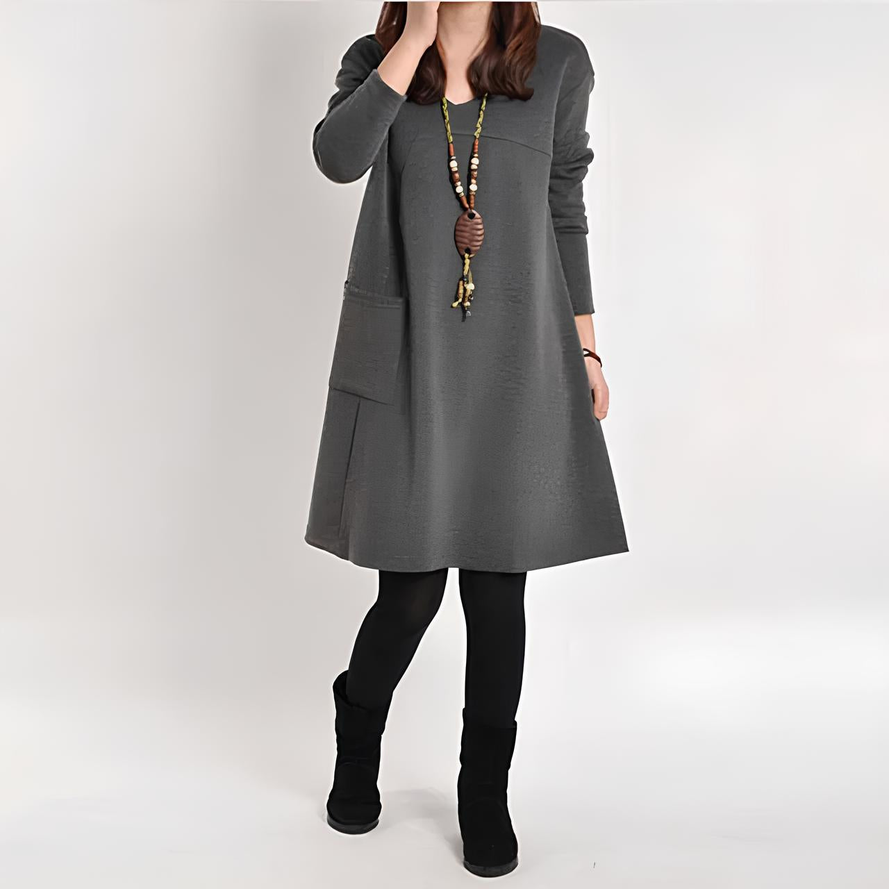 Valenzora | Aurora-Kleid mit einer Tasche