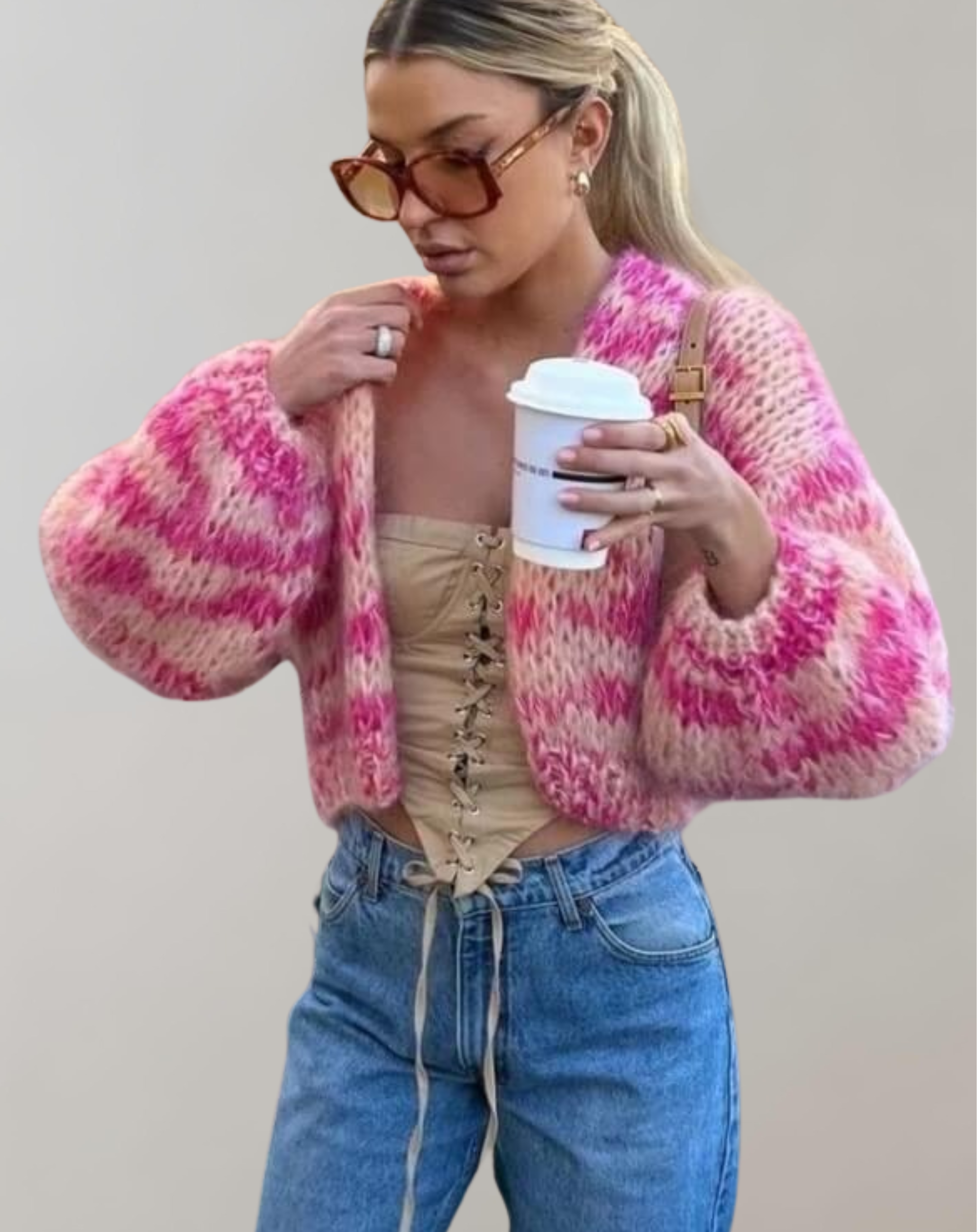 Valenzora | Oversized and Colorful Cardigan
